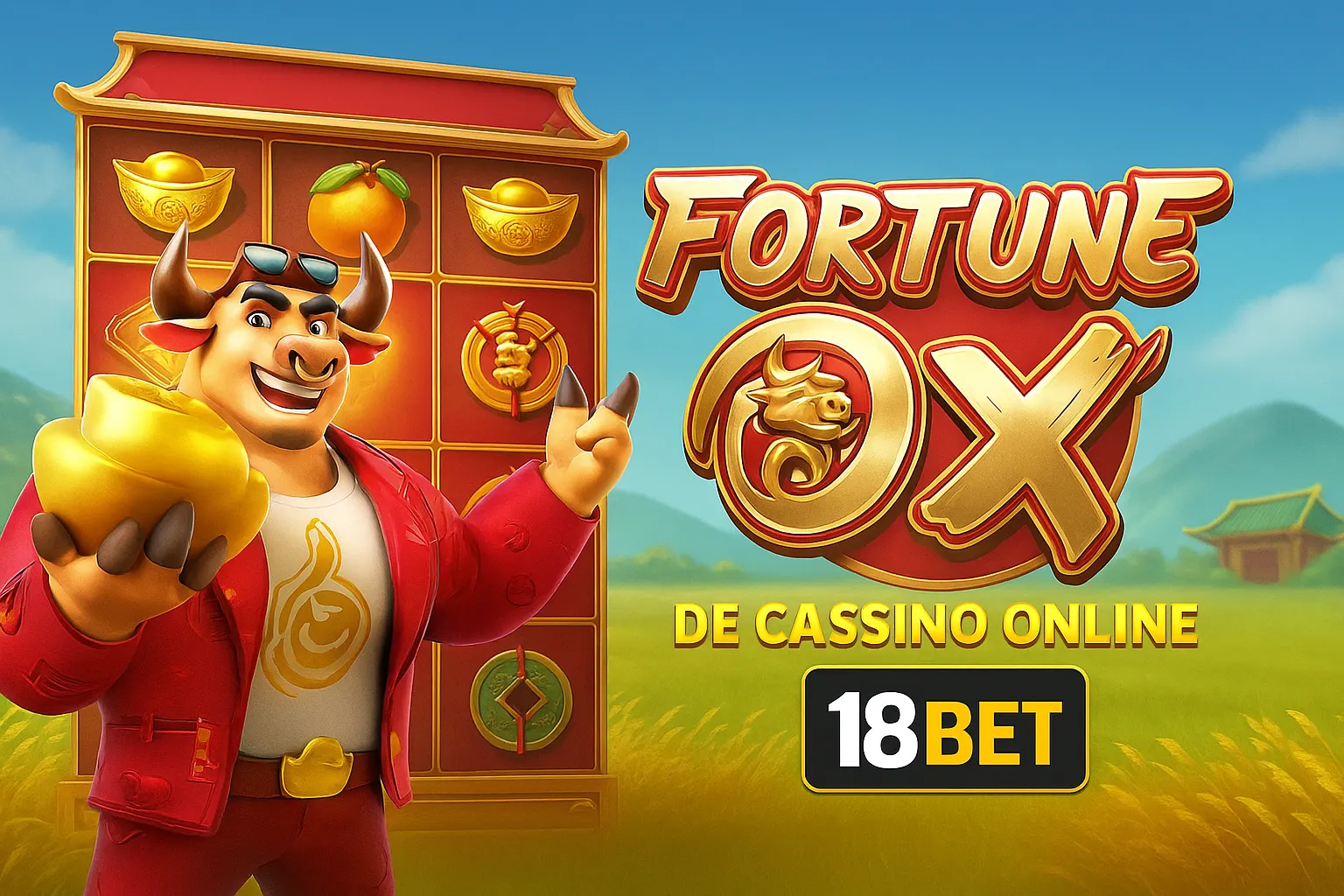 Fortune Ox no 18BET - Aposte Agora e Reivindique Seus Ganhos