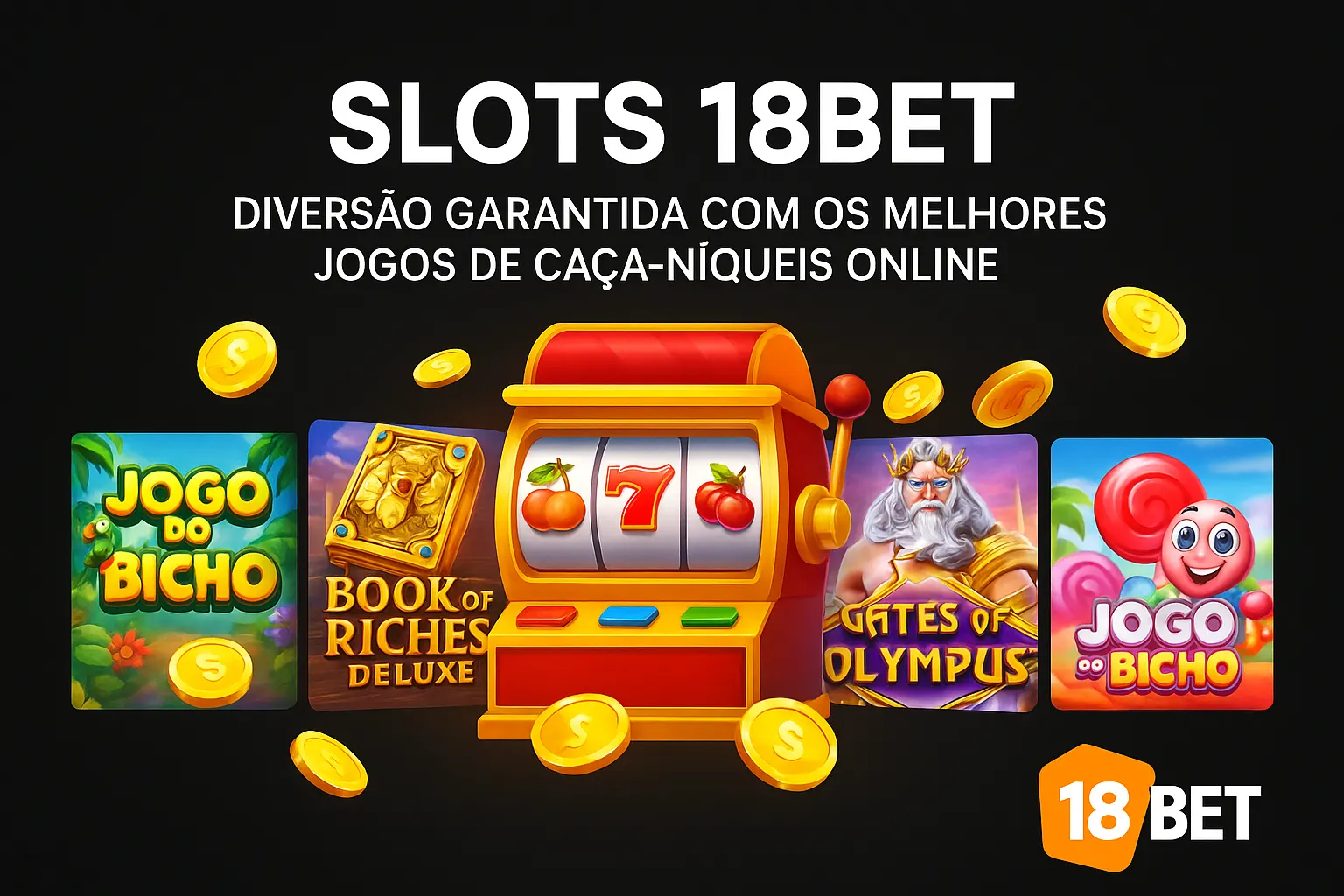 Jogos de Slot no Casino Online 18BET